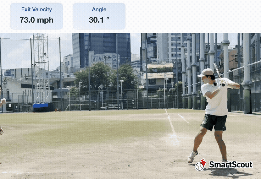 SmartScout hitting mode visualized
